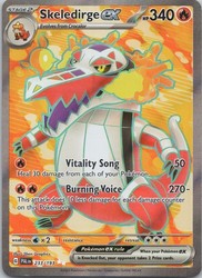 Skeledirge ex 233/193 Paldea Evolved