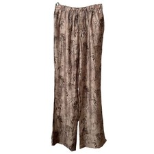 New Zara 89 Embroidered Beaded Straight Leg Pants Large 2958/283