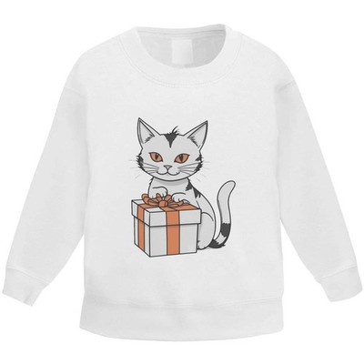 Kinder Sweatshirt / Pullover / Pulli ''Purrfect Cat Gift'' (KW049668)