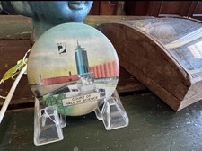 1933 Chicago World Fair Pocket Mirror Souvenir
