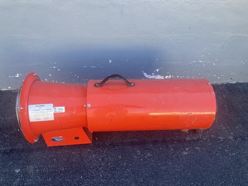 ALLEGRO 9514-25 AXIAL CONFINED SPACE VENTILATION BLOWER WITH CANISTER AND DUCT.