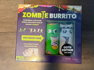 Zombie Burrito Party Game RARE GOTH EDITION By Exploding Kittens New Sealed