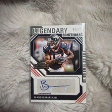 2024 Contenders Brandon Marshall Legendary Contenders Auto #/99 Denver Broncos