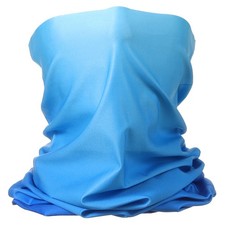 Summer Neck Gaiter Sun Protection Face Mask for Cycling, Light Blue