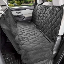 4Knines Rear Seat Cover for Fold Down Seats with Hammock (Black)