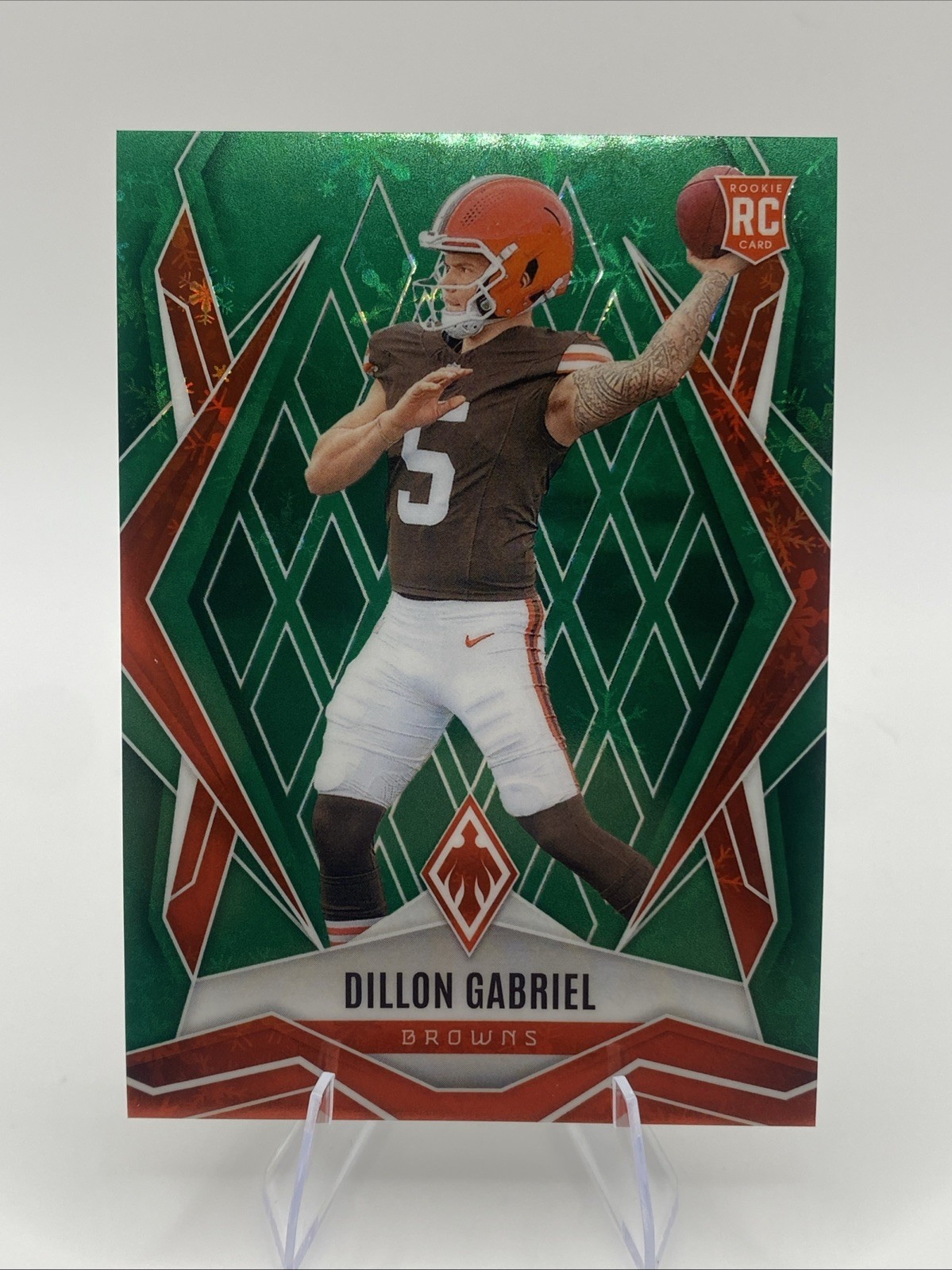 2025 Panini Phoenix - Rookies Dillon Gabriel #175 Green Winter 16/149 (RC)