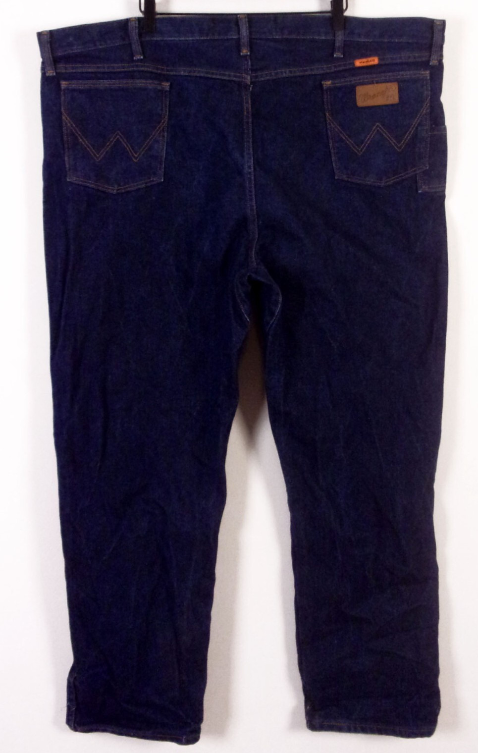 EUC Wrangler FR Flame Resistant Denim Jeans Work Chore Relaxed FR31MWZ 46 X 32
