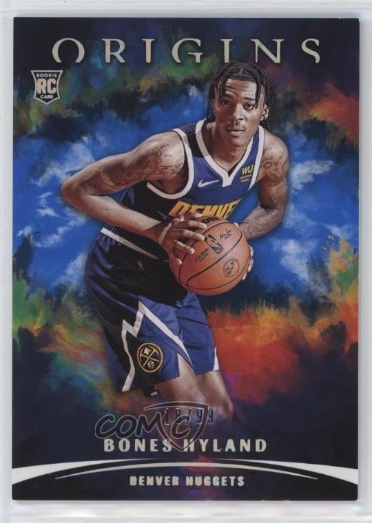 2021-22 Panini Origins Blue 18/99 Bones Hyland #76 Rookie RC 06ic