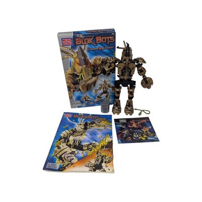 Mega Bloks Blok Bots Cyborg vs Mutroids 9375 100% COMPLETE W/ Box & Instructions