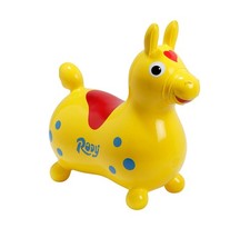 Rody Bounce Horse Yellow