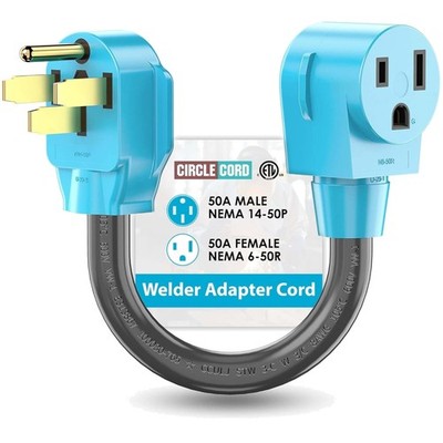 NEMA 14-50P Male to 6-50R Female Plug