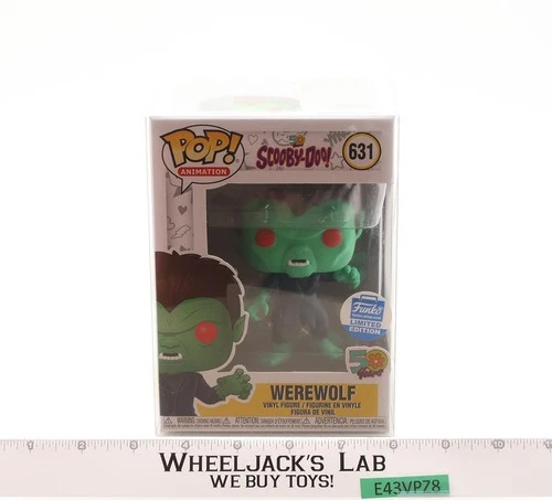#631 Werewolf Funko Exclusive Scooby Doo Funko Pop! Animation Vinyl Figure NEW