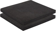 Okuna Outpost Polyurethane Foam 12” x x 1”, black 