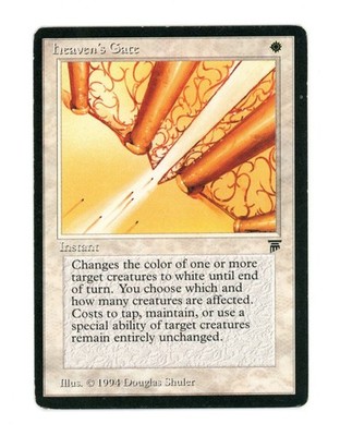 Heaven's Gate - Legends (LEG) Magic the Gathering MTG - 1994 LP