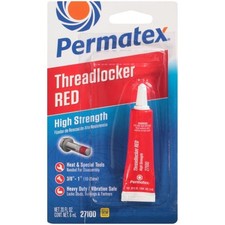 27100 High Strength Threadlocker Red 6 ml Liquid - High Strength