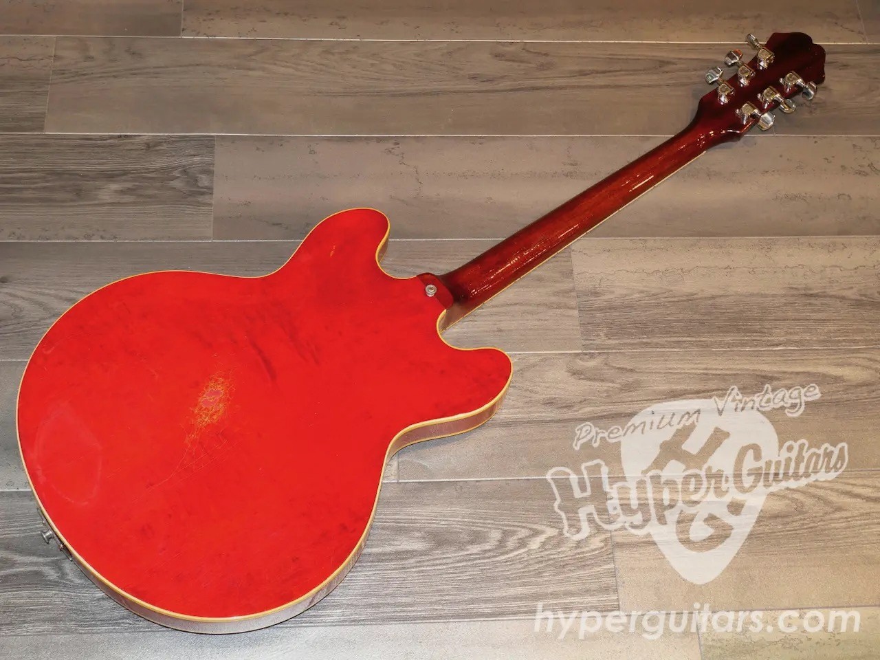 Epiphone '65 Riviera E360TDC Electric Guitar with Hard Case Solid Body