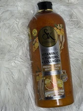 Sk duchess glow vitamin c +Turmeric + Collagen scrub shower gel 1000ml Spf 30