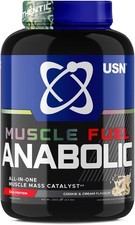 USN Muscle Fuel Anabolic All-In-One Muscle Mass Gainer Cookies Cream Flavour 2kg 16.48 per kilo