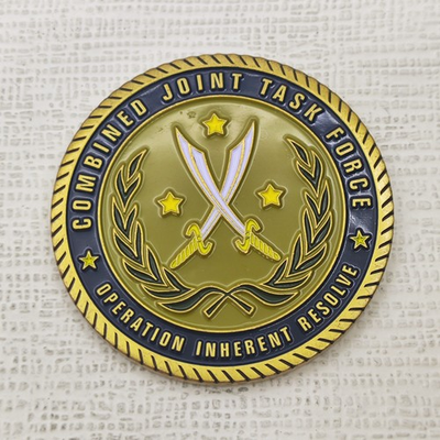 #ad Combined Joint Task Force Operation Inherent Resolve Iraq Challenge Coin $19.99