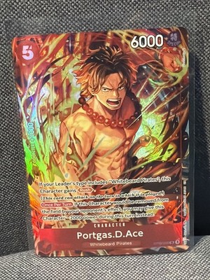 Portgas.D.Ace (Illustration Box Vol.5) ST15-005 One Piece Promotion Cards Foil