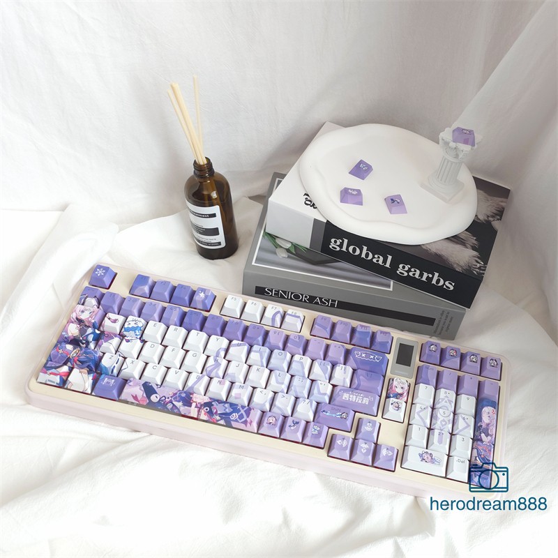 Citlali Theme Game Keycap Dye-sub PBT 108 Keycaps New for Cherry MX Keyboard
