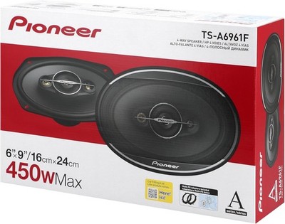 Pioneer (2) PAIRS TS-A6961R 6x9