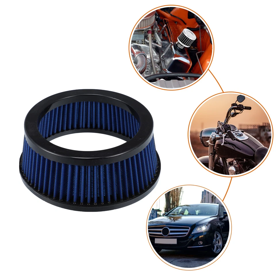 Paquete (1) Filtro de aire limpiador para Harley-Davidson Iron 1200 Iron 883 2018-2020 Foto 3 de 4