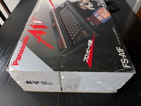 MSX 2 Panasonic FS-A1F Personal Computer Boxed - Working and upgraded