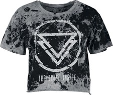 The Ghost Inside T-Shirt Damen Distorted grau Band-Merch, Bands