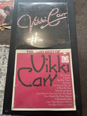 VIKKI CARR LOT OF 2 LP'S ALL LISTED BOTH NEW AND SEALED UP VERY BEST OF ETC