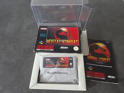 Super Nintendo  Snes Spiel Mortal Kombat komplett  (CIB,OVP) 