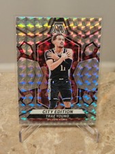 2023-24 Mosaic Trae Young Silver Prizm #274 Hawks