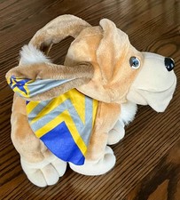 Vintage 1991 Tonka Pooch Patrol Transformer Plush Super Hero Dog Gently Used