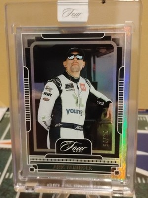 2025 Panini Turn Four Racing Aric Almirola 74/75 #22 Younglife Toyota