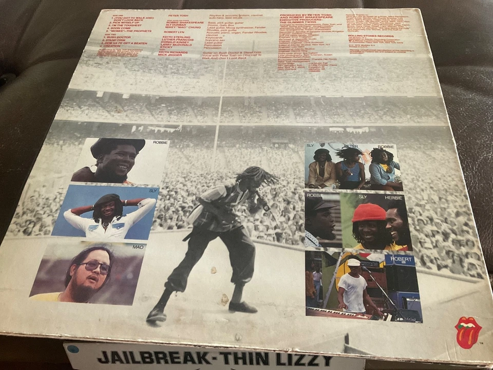 PETER TOSH BUSH DOCTOR, 1976 VINYL LP, ROLLING STONES RECORDS, EXCELLENT - Image 2 of 2