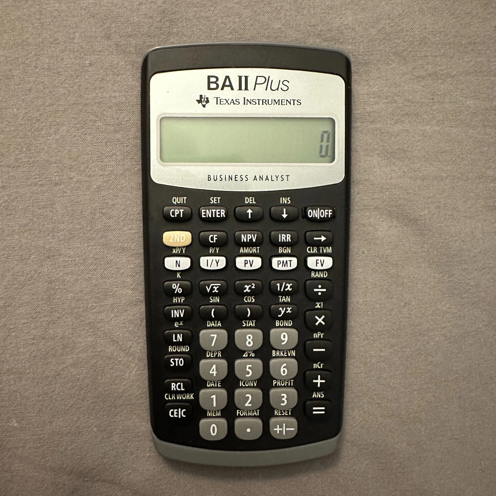 Texas Instruments BA II Plus Business Anaylist Financial Calculator