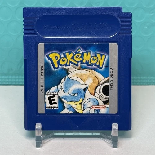 Pokemon Blue Version – GameBoy [Authentic – New Save Battery] Cartridge Only