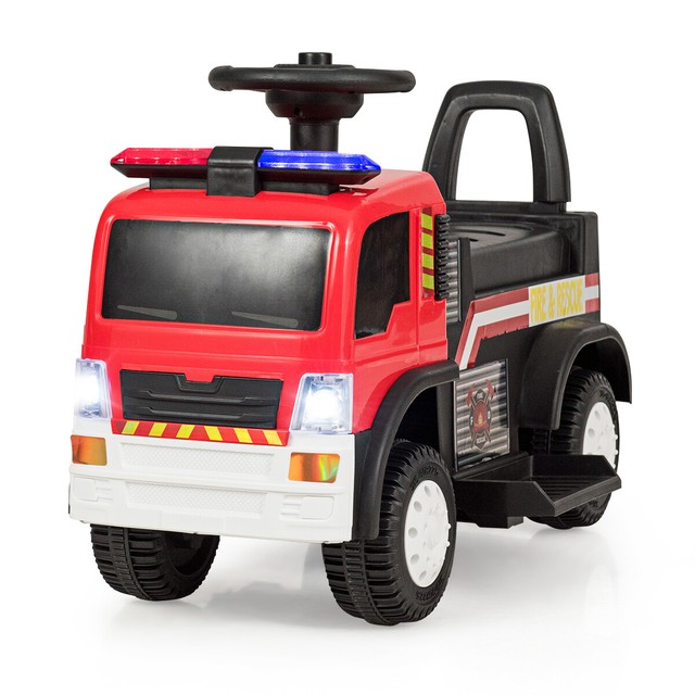 6v ride on fire engine