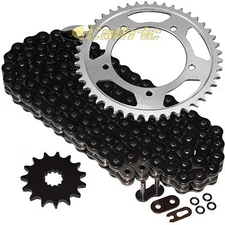 Black O-Ring Drive Chain & Sprockets Kit for Suzuki GSX-R600 GSXR600 2001-2005