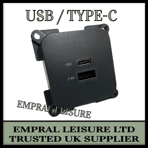 CBE C-Line 12v USB-C Fast Charge Socket Charger Campervan Motorhome Caravan 12v - Picture 20 of 20
