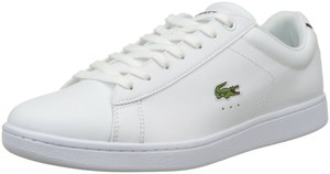 lacoste womens riberac leather trainers