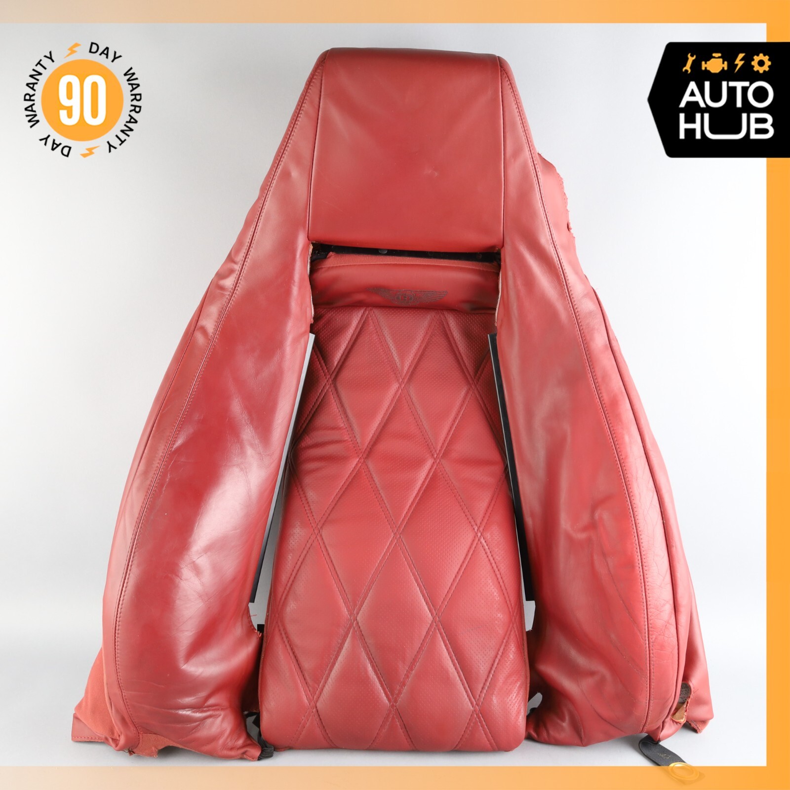 03-10 Bentley Continental GT Front Left Side Top Upper Seat Cushion OEM 73k