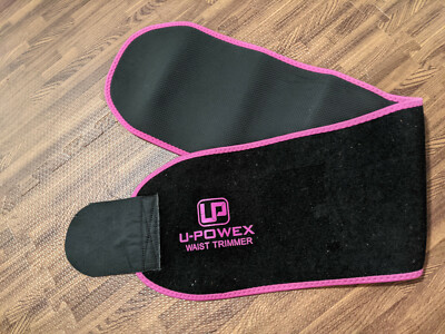 UP U-POWEX Waist Trimmer Black/Pink Size S Small