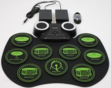 Bonvvie E-Drum Kit digital Rollentrommel 9 Pa...