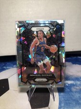 2023-24 IMMANUEL QUICKLEY CRACKED ICE #33 Panini Prizm New York Knicks NBA