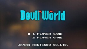 Devil World Nintendo Famicom NES Japanese ver Cleaned Tested & Working Retro