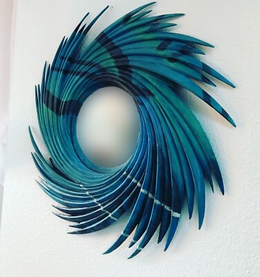Christopher Guy ''Camilla'' Ltd Edition Mirror 15'' Hand carved/painted wood frame