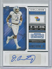 Dorance Armstrong Jr. 2018 Panini Contenders Draft Picks Autograph Rookie