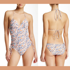Nwt 180 Rachel Pally Iman Maillot Printed One Piece Swimsuit Medium 766 Ebay