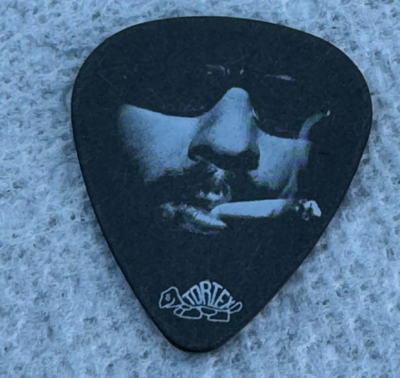 Deftones Stephen Carpenter Guitar Pick One-Sided Tour Stage
